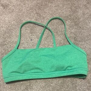 Fleo Vibrant Green Sports Bra